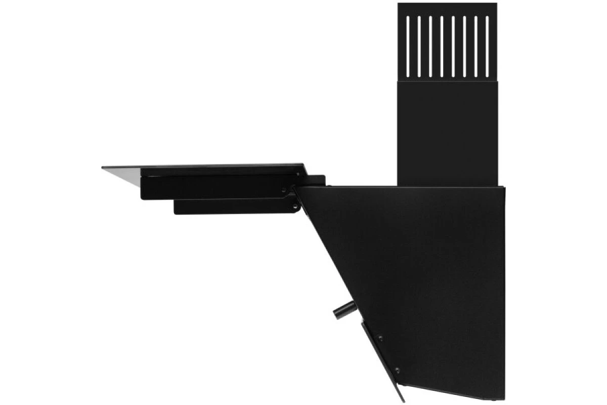 Каминная вытяжка Weissgauff Yota 606 touch double black glass