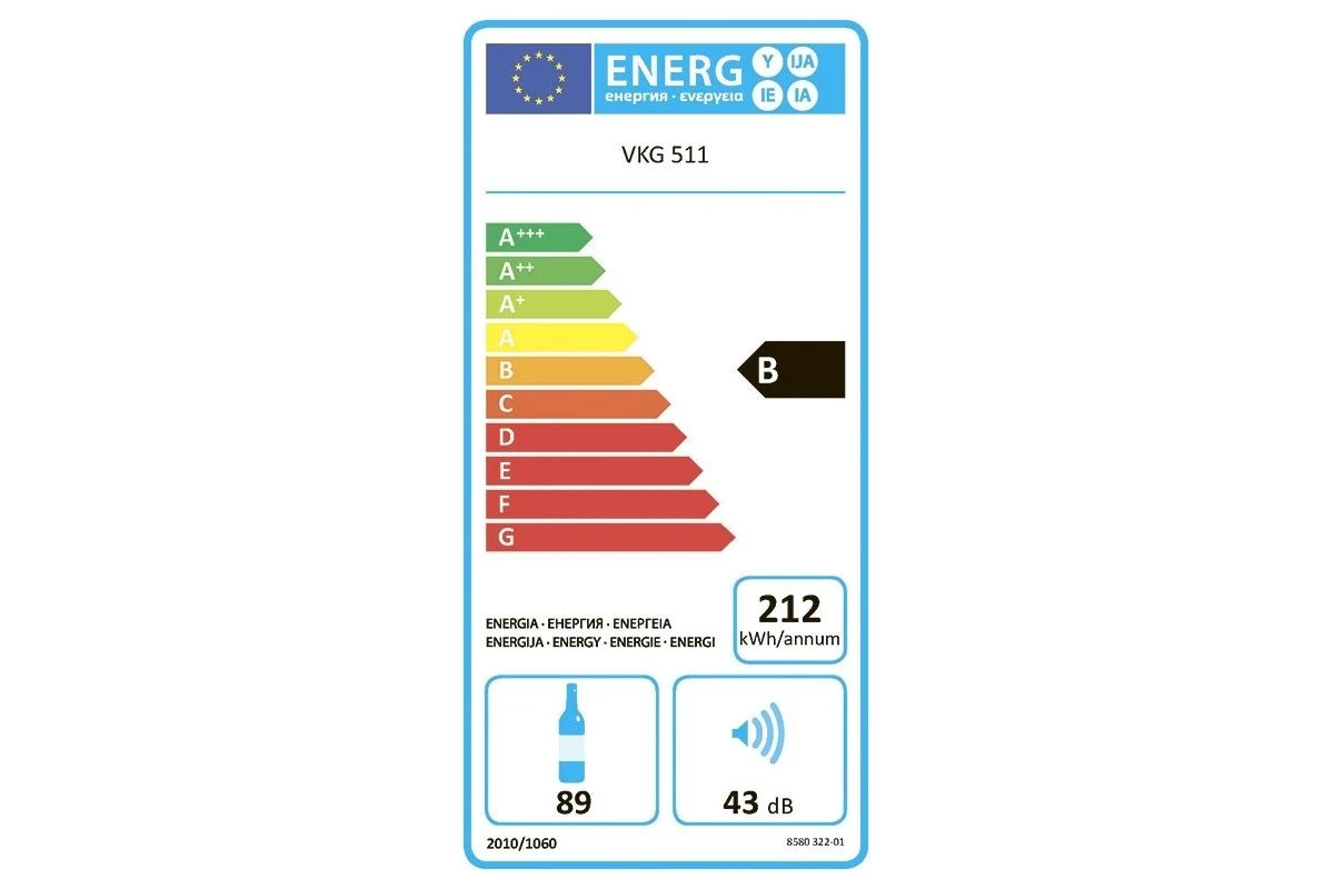 Винный шкаф Vestfrost Solutions VKG 511 S
