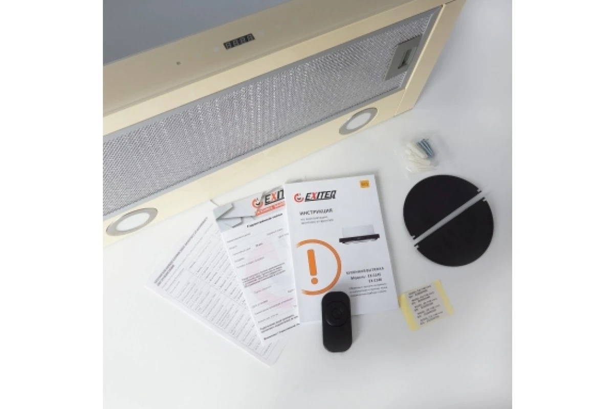 Вытяжка кухонная встраиваемая EXITEQ EX-1146 ivory
