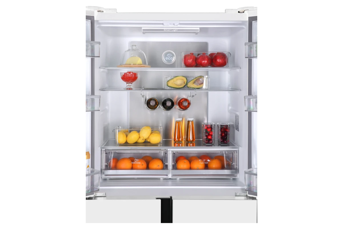 Холодильник Hiberg RFQ-555DX NFGW Inverter