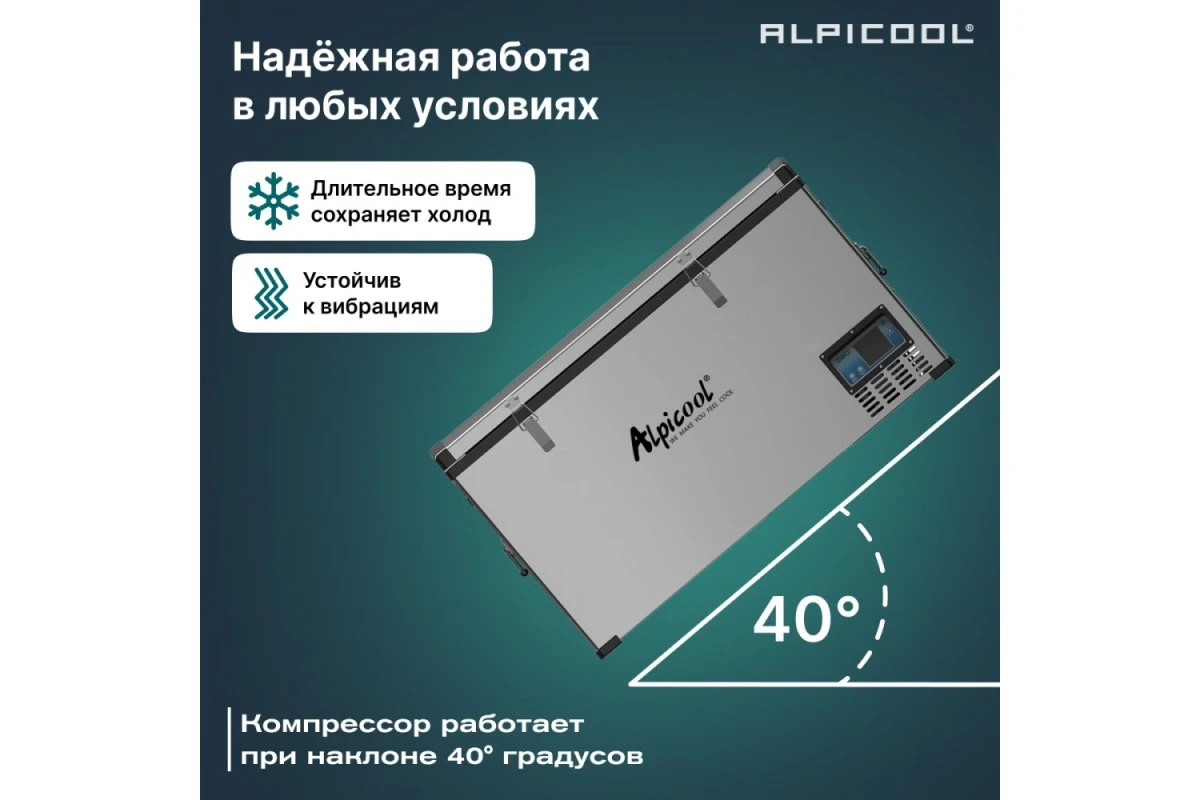 Автохолодильник Alpicool BD110(12/24)