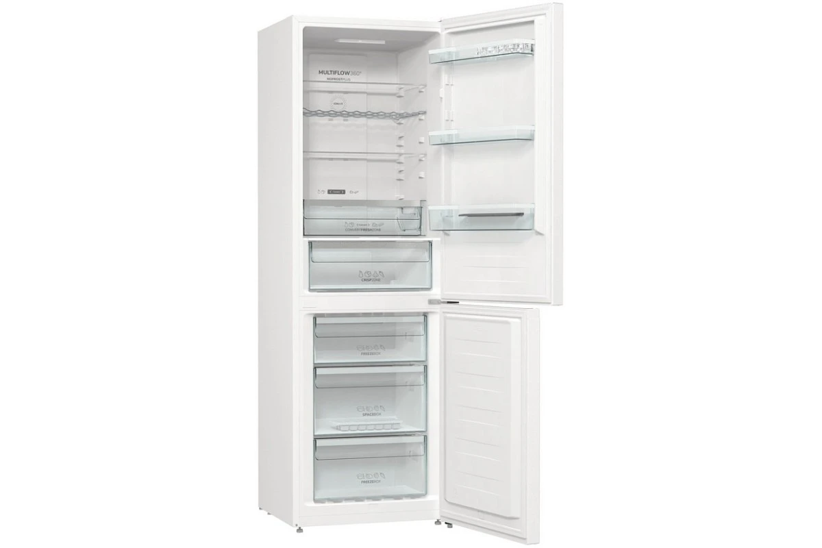 Отдельностоящий двухкамерный холодильник Gorenje NRK6192AW4