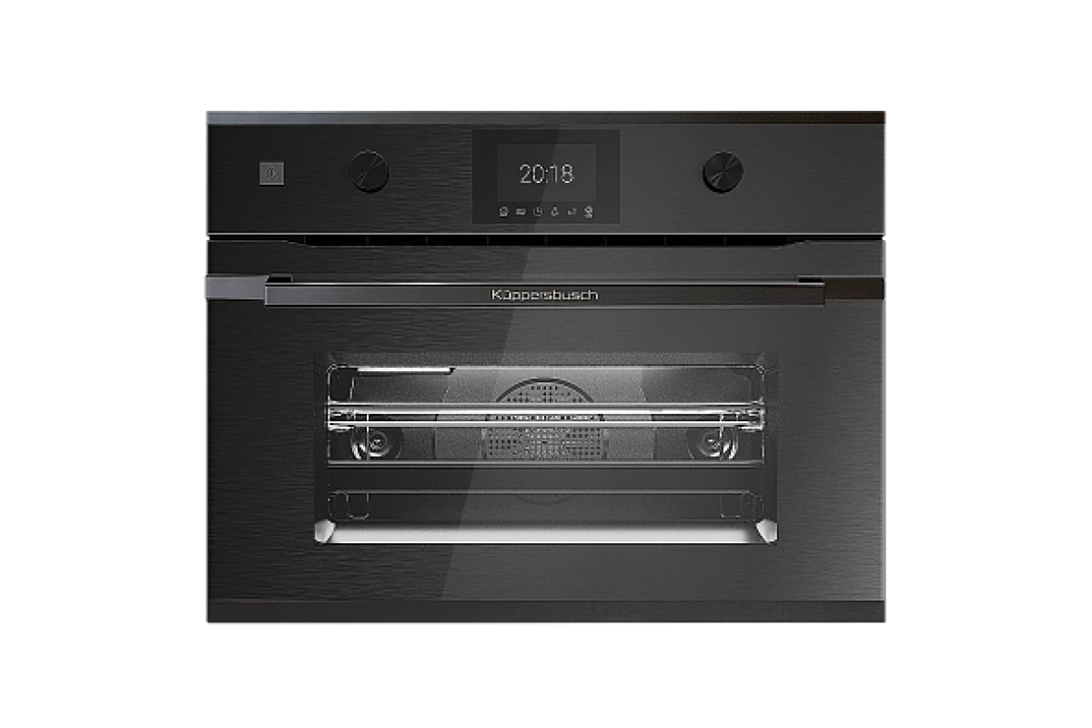 Компактный духовой шкаф с микроволнами Kuppersbusch CBM 6350.0 GPH 2 Black Chrome