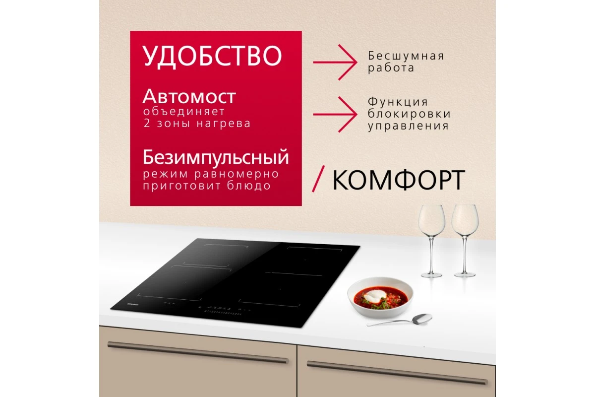 Индукционная панель Hansa BHI67606