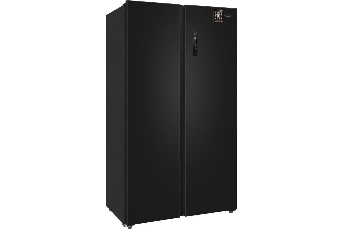 Отдельностоящий холодильник с инвертором Weissgauff WSBS 1036 Inverter NoFrost Premium Dark Inox