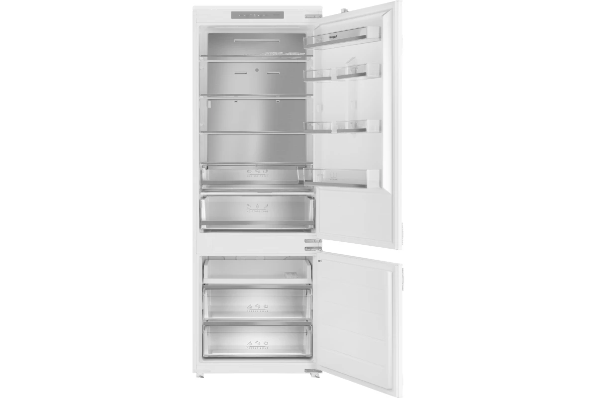 Встраиваемый холодильник с инвертором Weissgauff WRKI 1970 Total NoFrost Inverter Premium Ecofresh Inox