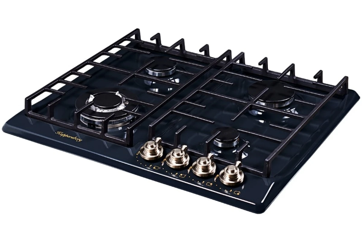 Газовая варочная панель Kuppersberg FV 6 TGRZ ANT Silver