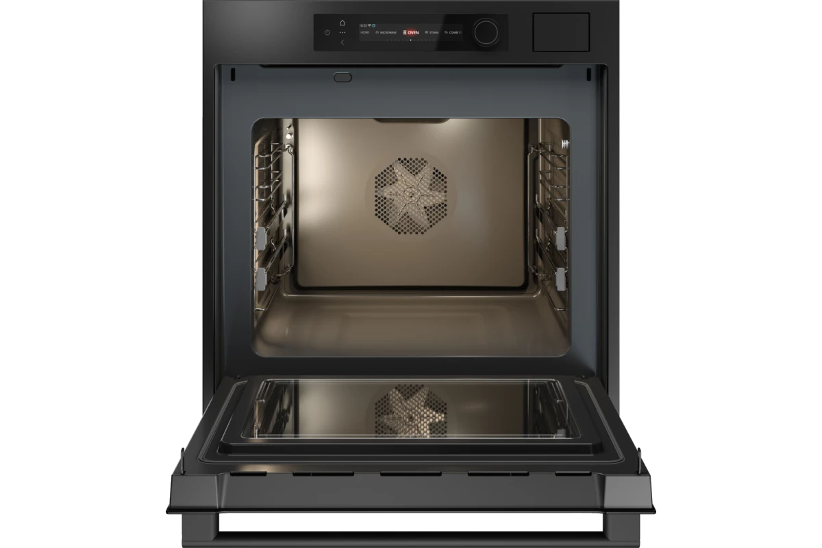 Духовой шкаф с функцией пароварки и СВЧ Asko OCSM66GSH