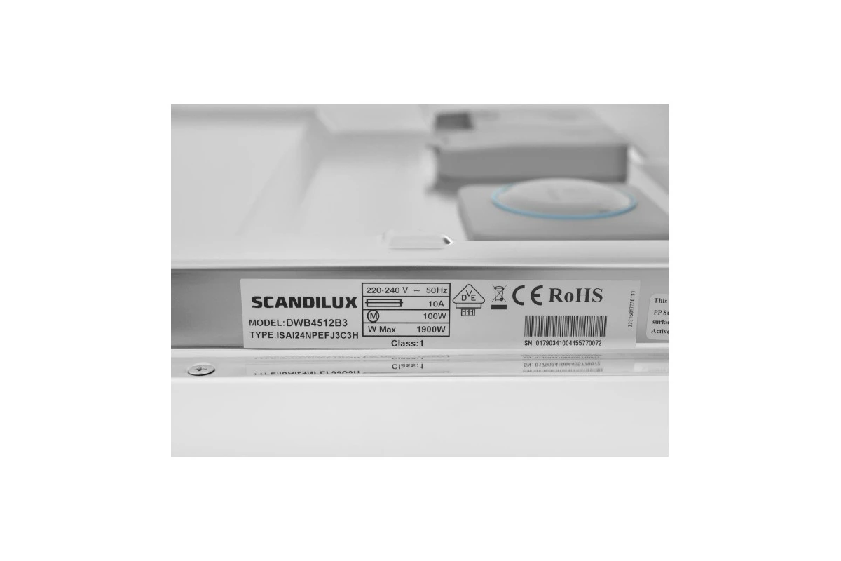 Встраиваемая посудомоечная машина Scandilux DWB 4512B3
