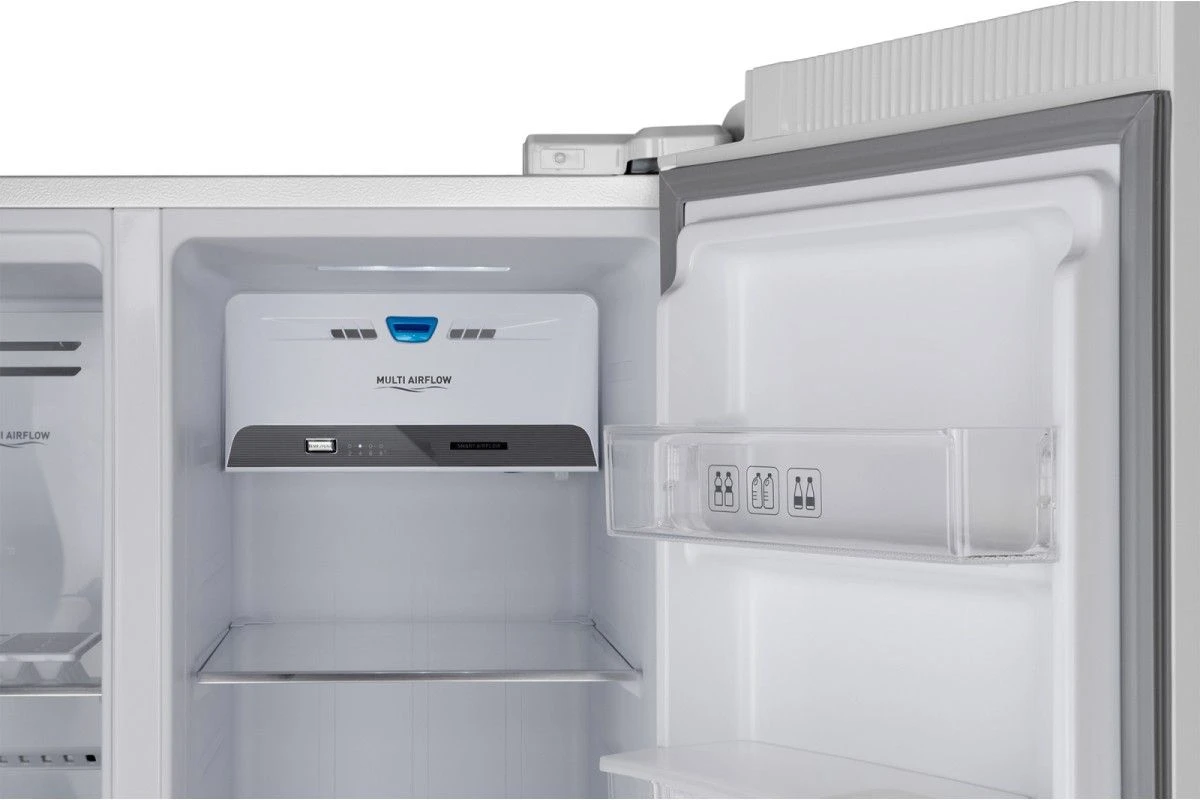 Отдельностоящий холодильник с инвертором и подачей воды Weissgauff WSBS 600 W NoFrost Inverter Water Dispenser