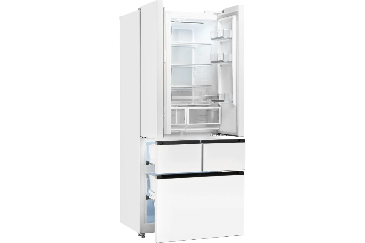Отдельностоящий холодильник Weissgauff WFD 450 Built-in Inverter NoFrost White