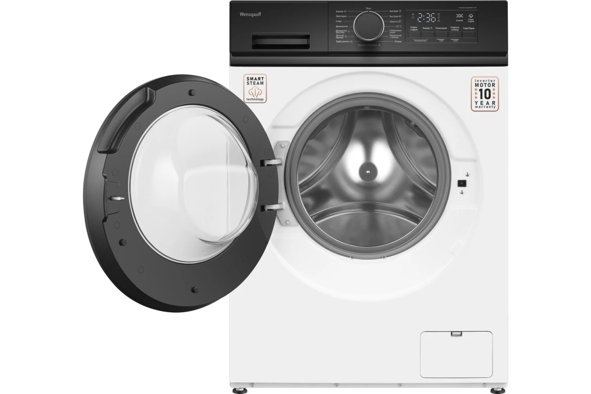 Стиральная машина Weissgauff WM 48128 Inverter Steam