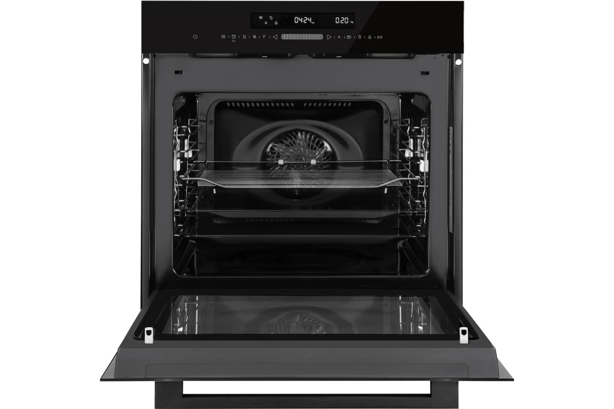 Духовой шкаф с СВЧ Weissgauff EOM 991 SB Black Edition