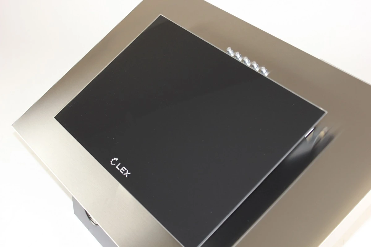 Наклонная кухонная вытяжка LEX Mini 600 Inox