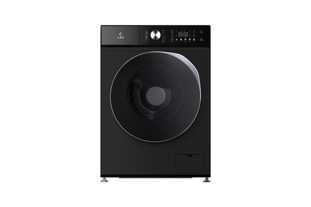 Стиральная машина с инвертором и паром LEX LWM08014BLTHID slim