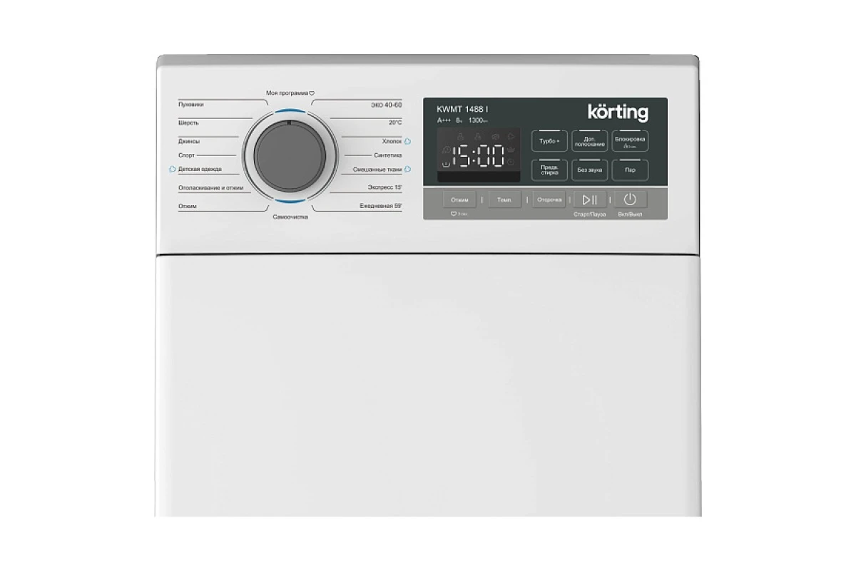Стиральная машина с вертикальной загрузкой Korting KWMT 1488 I