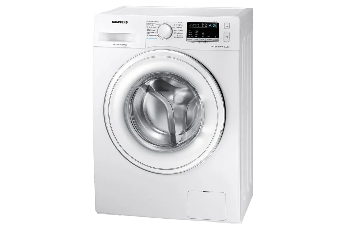 Стиральная машина Samsung WW80R42LHDWDLP (EcoBubble)