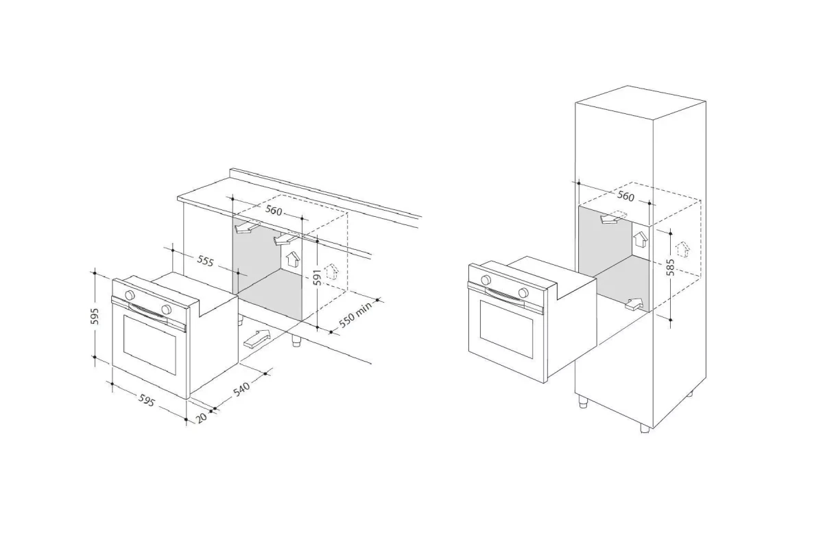 Газовый духовой шкаф DeLonghi CGGBA 4