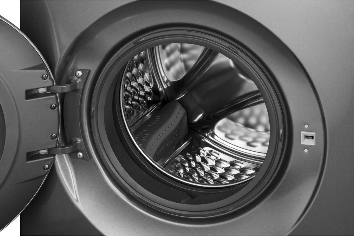 Стиральная машина с сушкой, прямым приводом Weissgauff WMD 62210 Direct Drive Touch Inverter Steam Grey