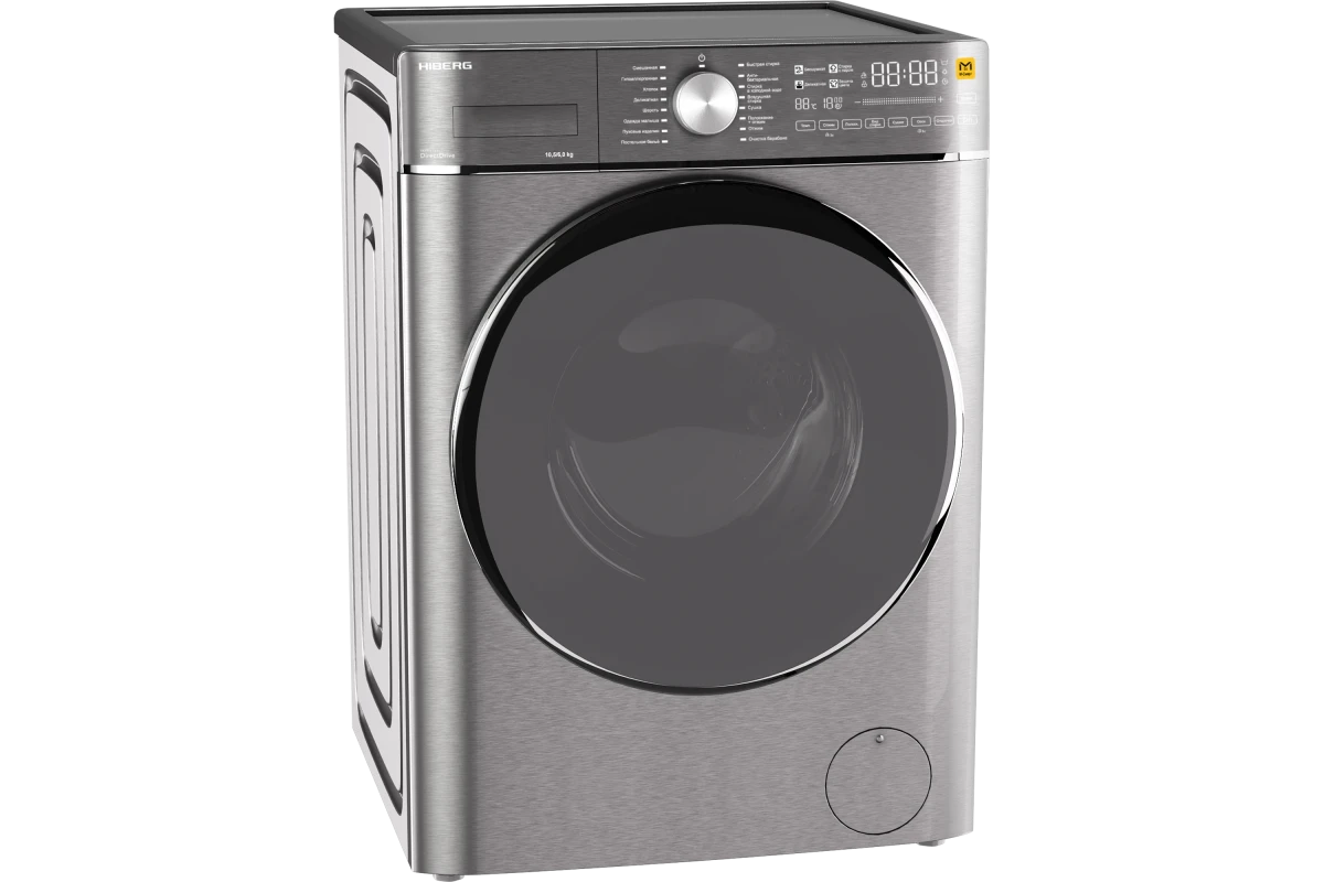 Стиральная машина с сушкой Hiberg i-DDQ8 - 10614 Ss