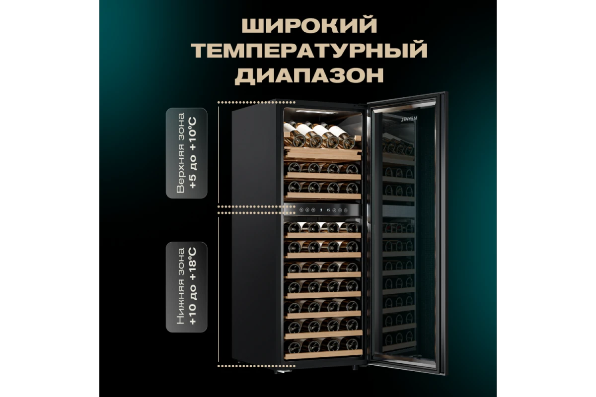 Винный шкаф Meyvel MV73-KBF2