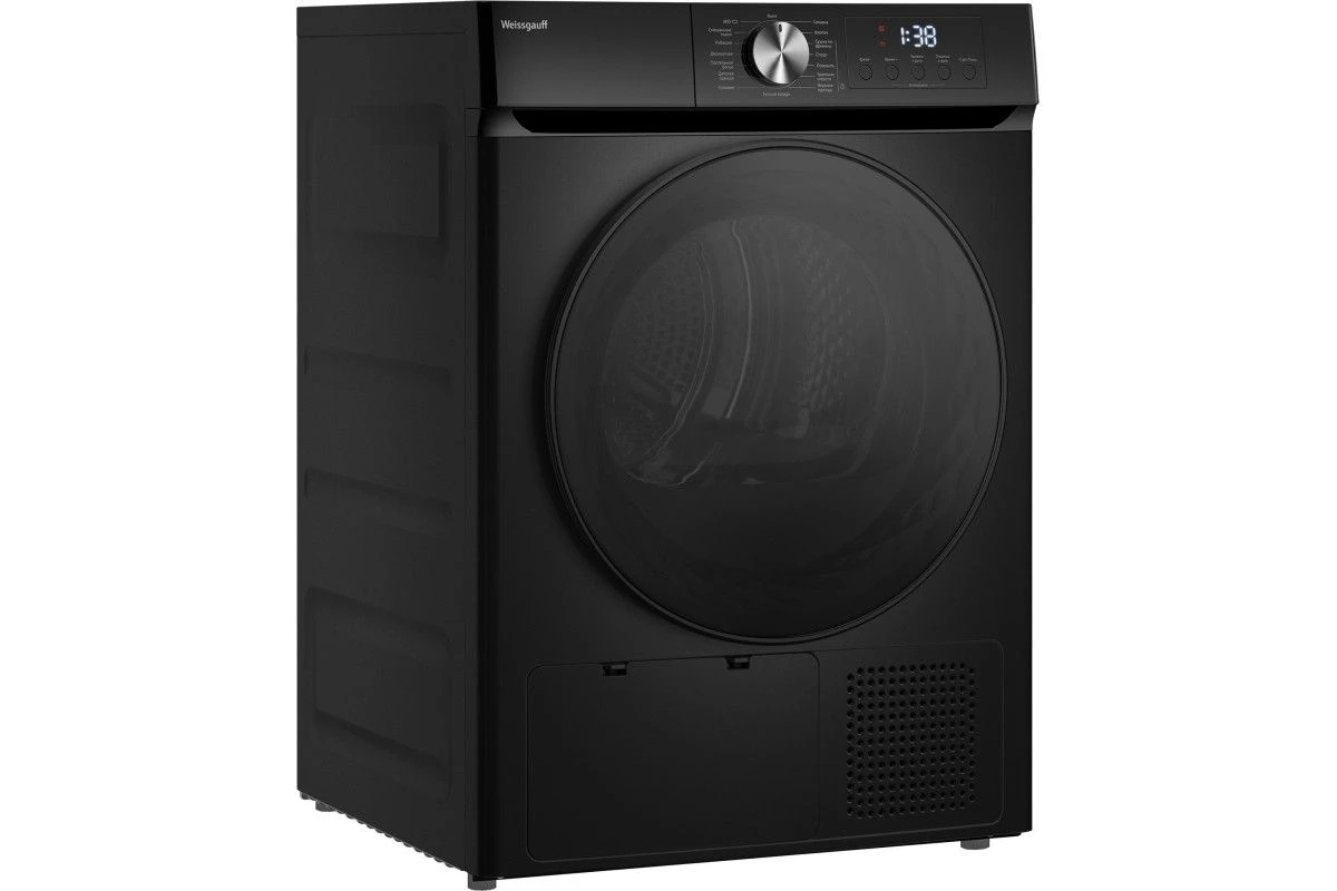 Сушильная машина Weissgauff WD 6010 Heat Pump Matt Black