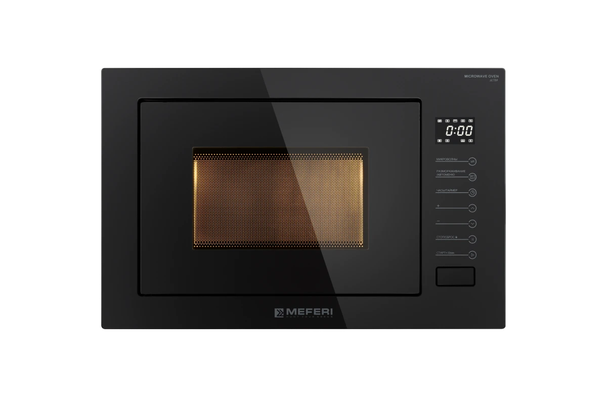 Встраиваемая микроволновая печь Meferi MMO6025BK ULTRA