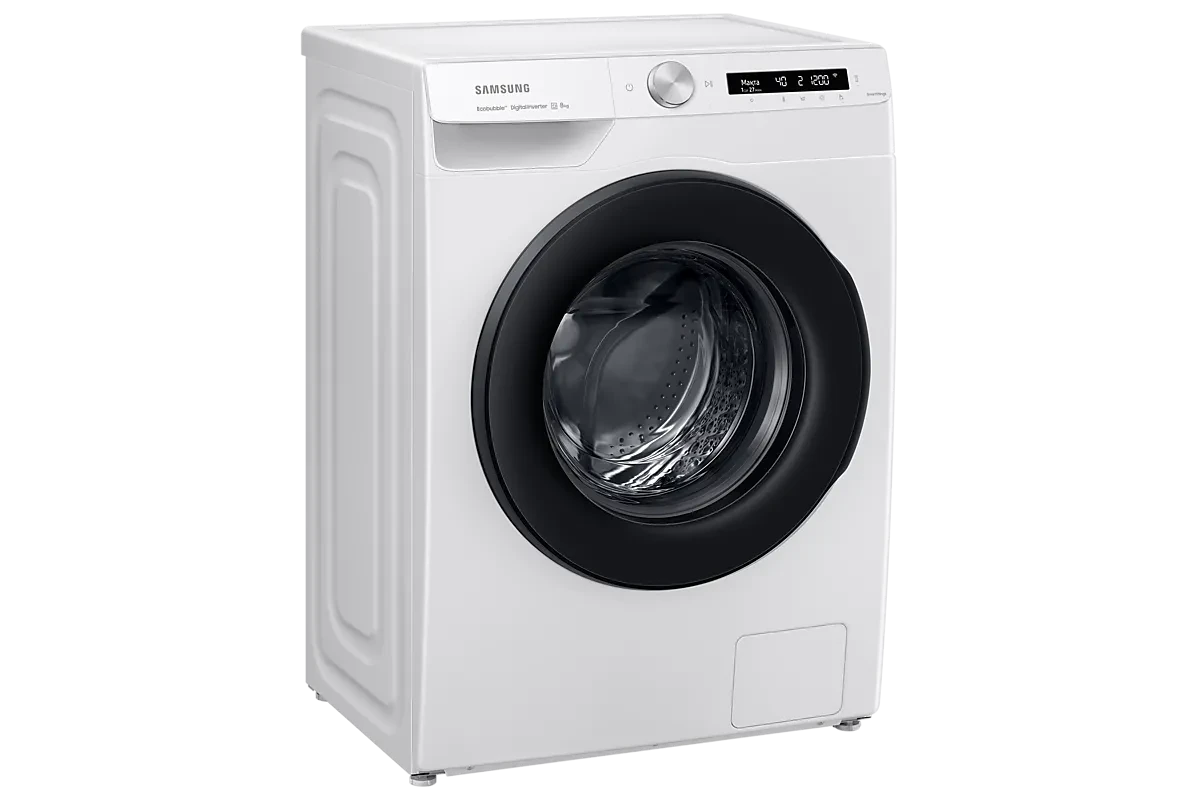 Стиральная машина Samsung WW80A6S24AW/LD (EcoBubble и AI Control)