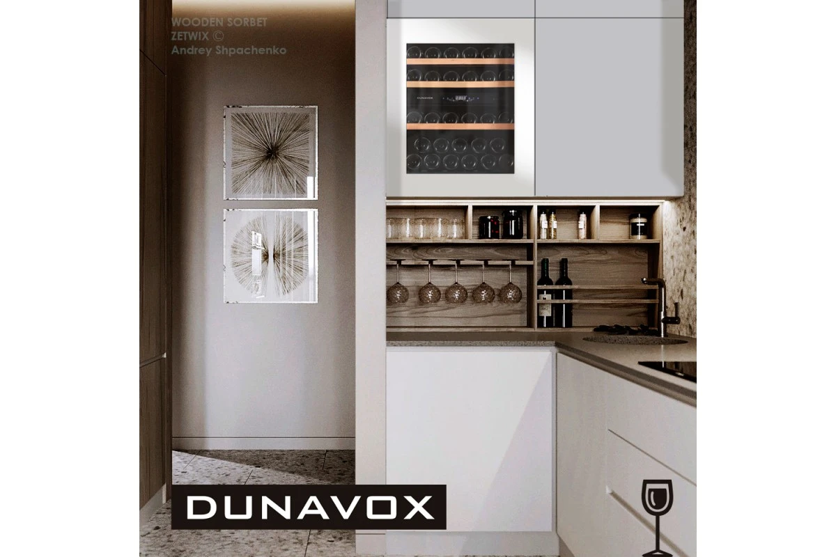 Винный шкаф Dunavox DAV-32.81DW.TO