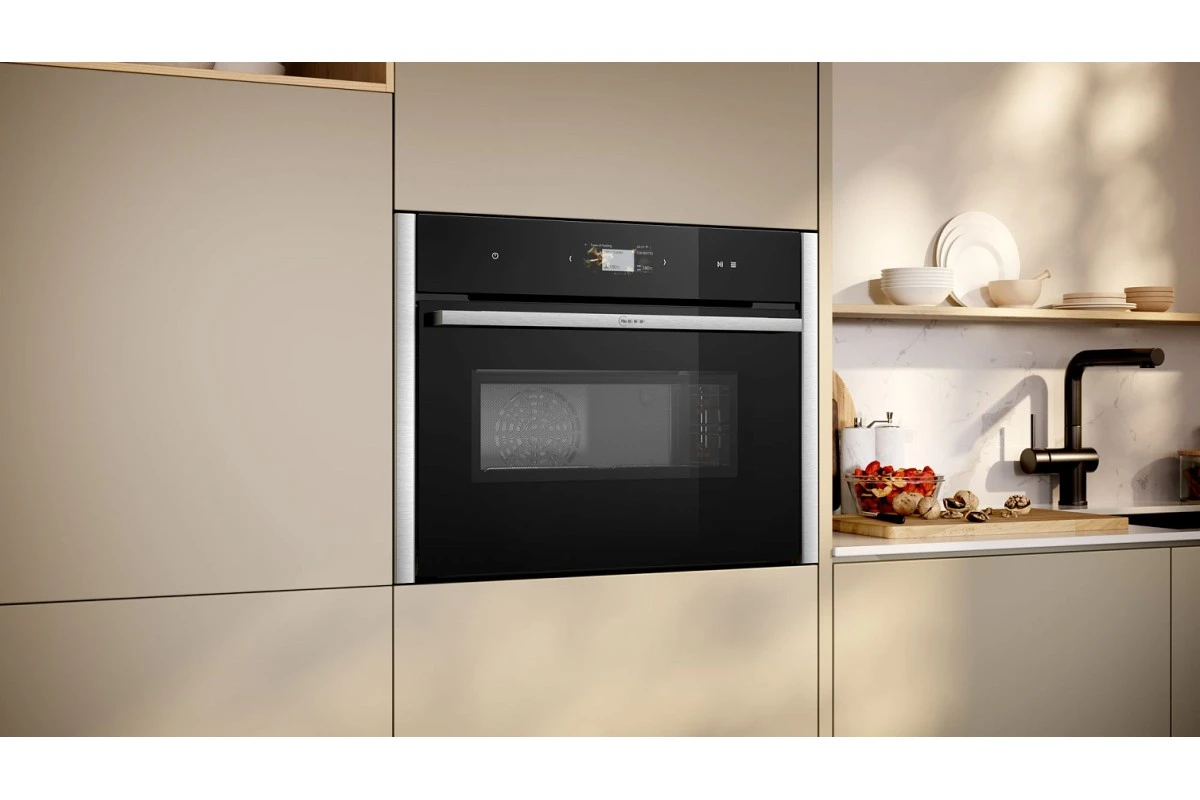 Компактный духовой шкаф с микроволнами Neff C24MS31N0