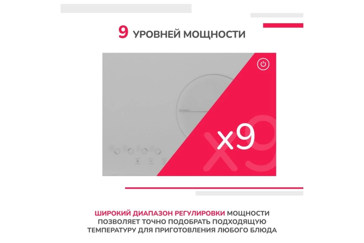 Электрическая варочная панель Simfer H60D14W016