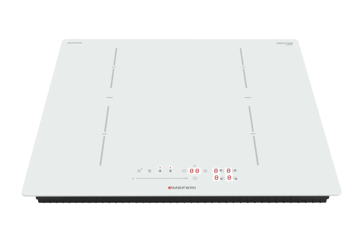 Варочная панель индукционная с инвертором MEFERI MIH604WH COMFORT