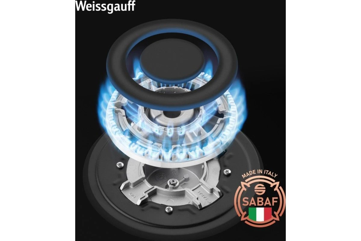 Варочная панель Weissgauff HGG 641 BGV Nano Glass