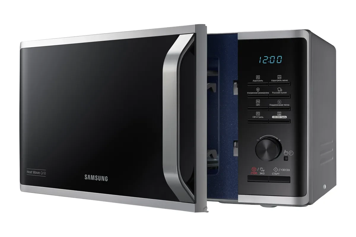 Микроволновая печь Samsung с грилем MG23K3575AS/BW