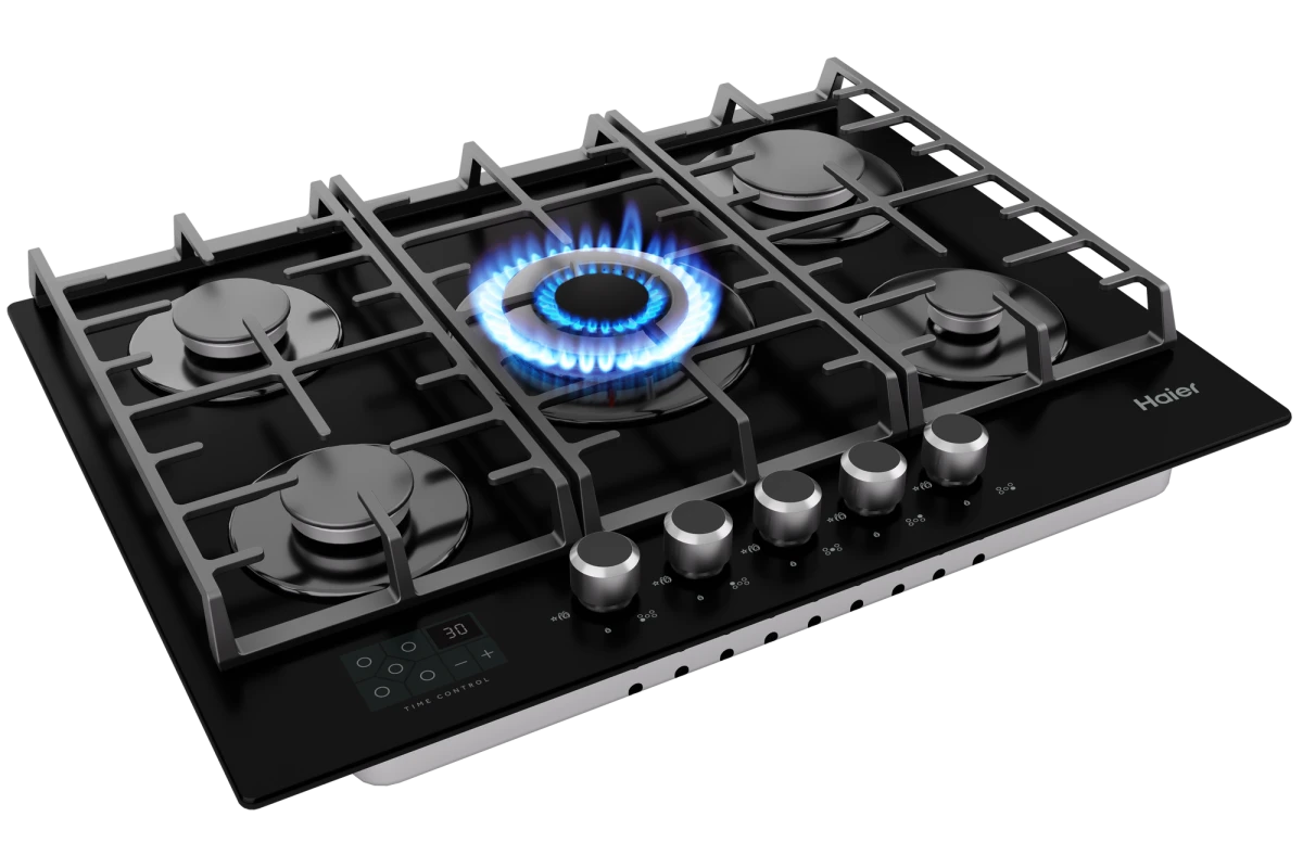 Газовая варочная панель Haier HHX-G75CWSB