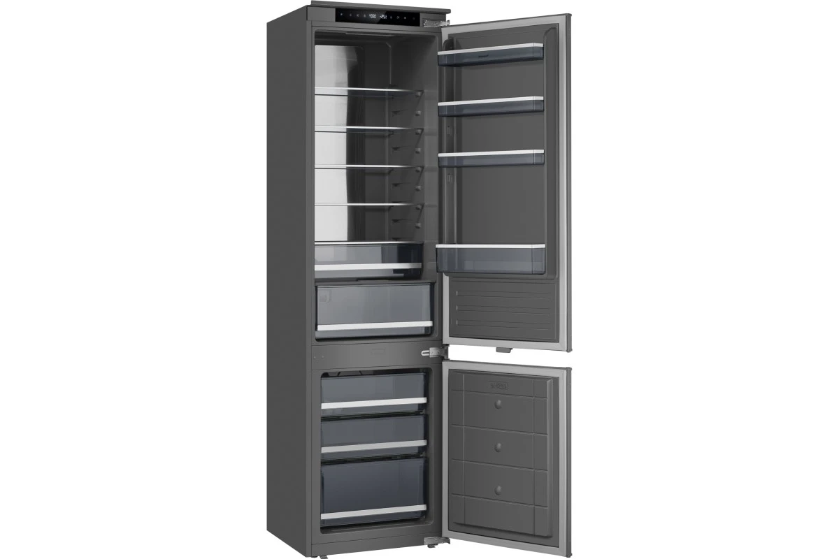 Встраиваемый холодильник с инвертором Weissgauff WRKI 2000 Total NoFrost Inverter Premium Ecofresh Inox