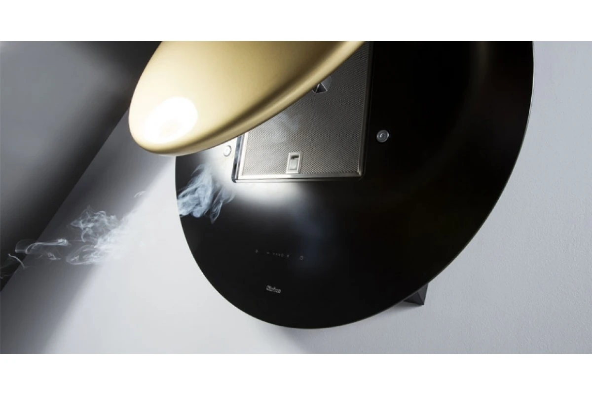 Настенная вытяжка Sirius SLTC 94 ECLIPSE black/gold