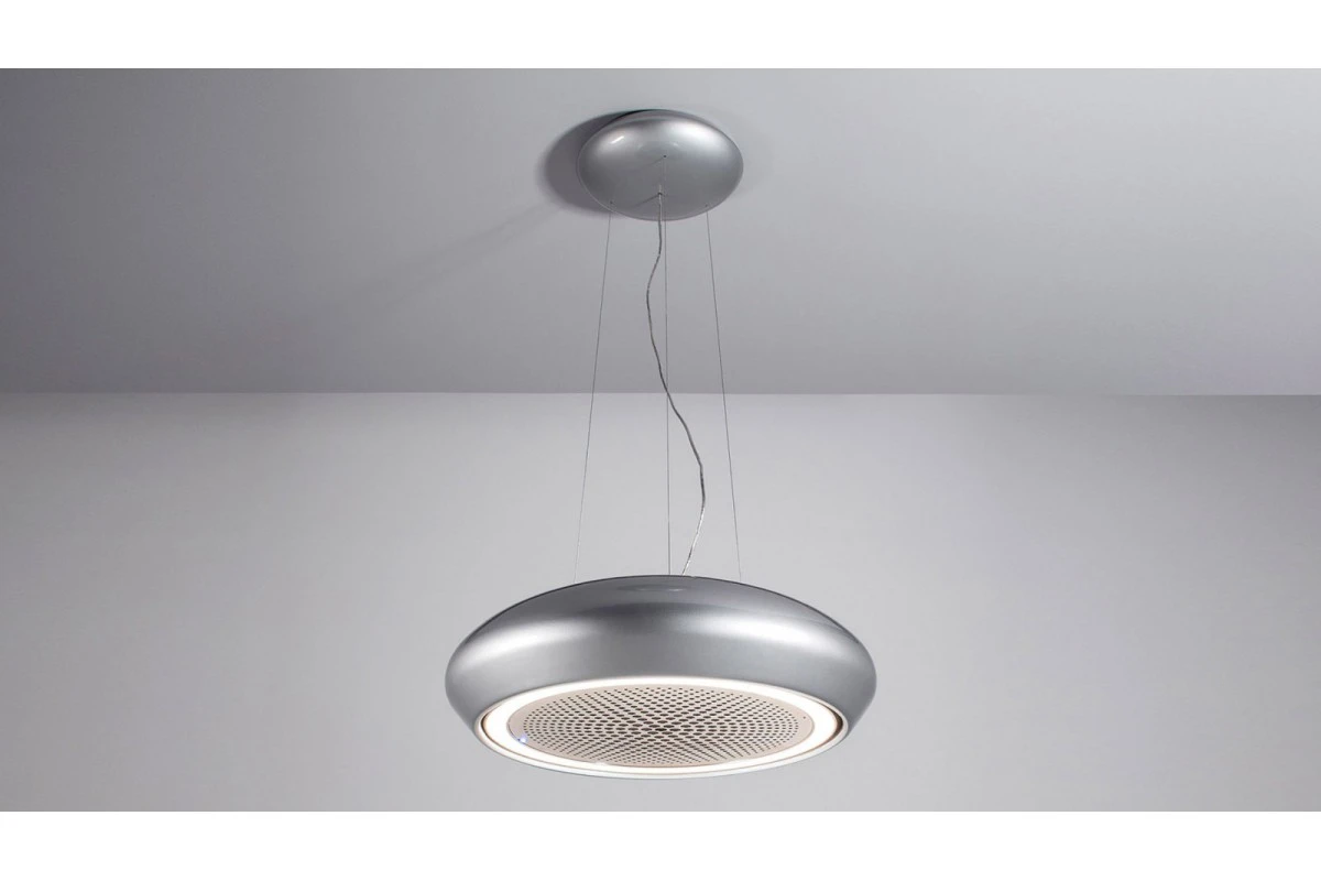 Островная вытяжка Sirius SILT 26 DERUTA silver