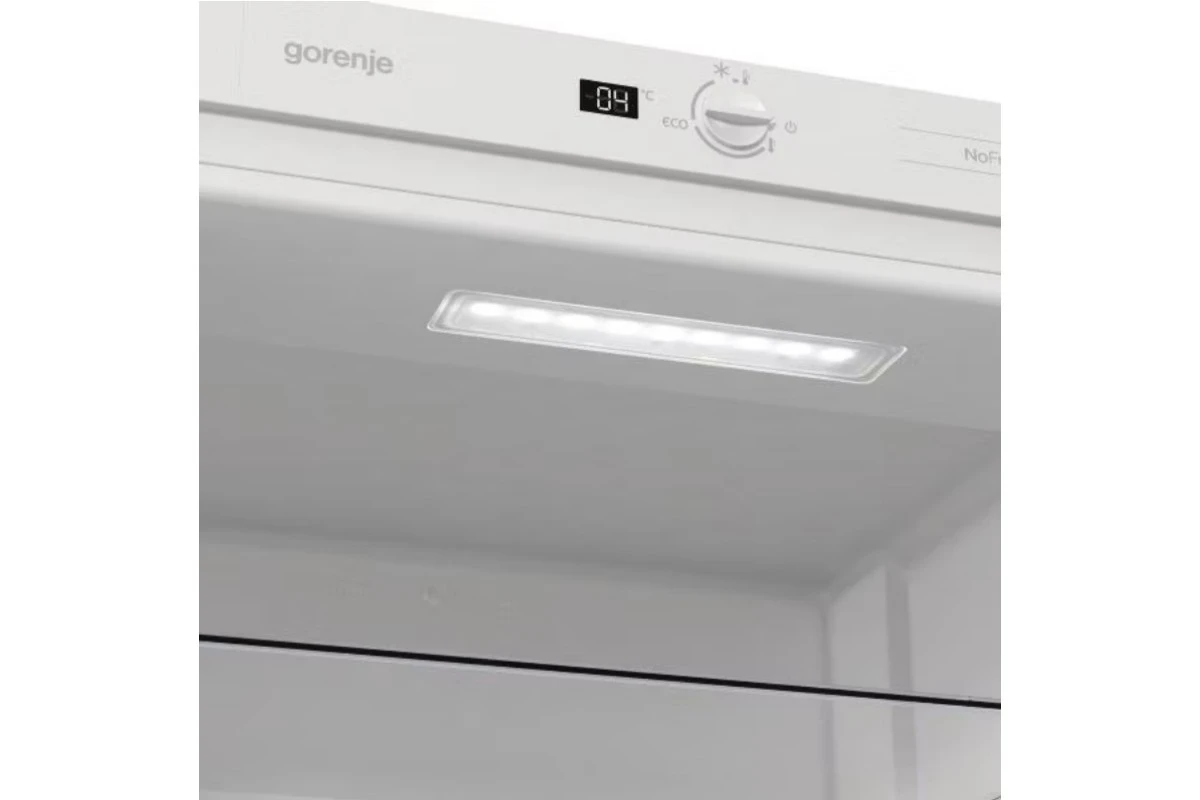 Встраиваемый двухкамерный холодильник Gorenje NRKI418FE0
