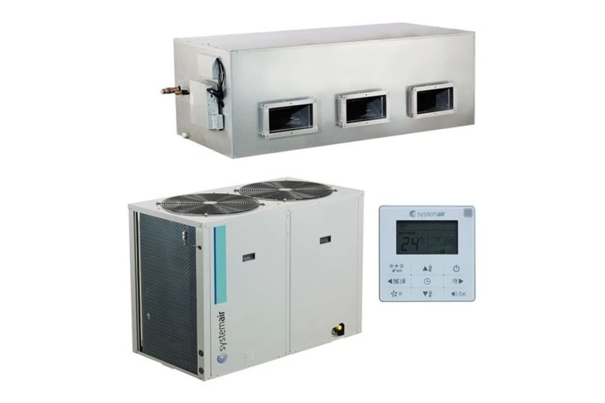 Мощная сплит-система канального типа Systemair SYSPLIT DUCT 96 HP R