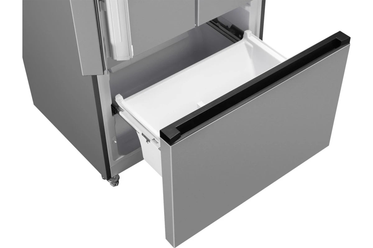 Отдельностоящий холодильник Weissgauff WFD 450 Built-in Inverter NoFrost Inox