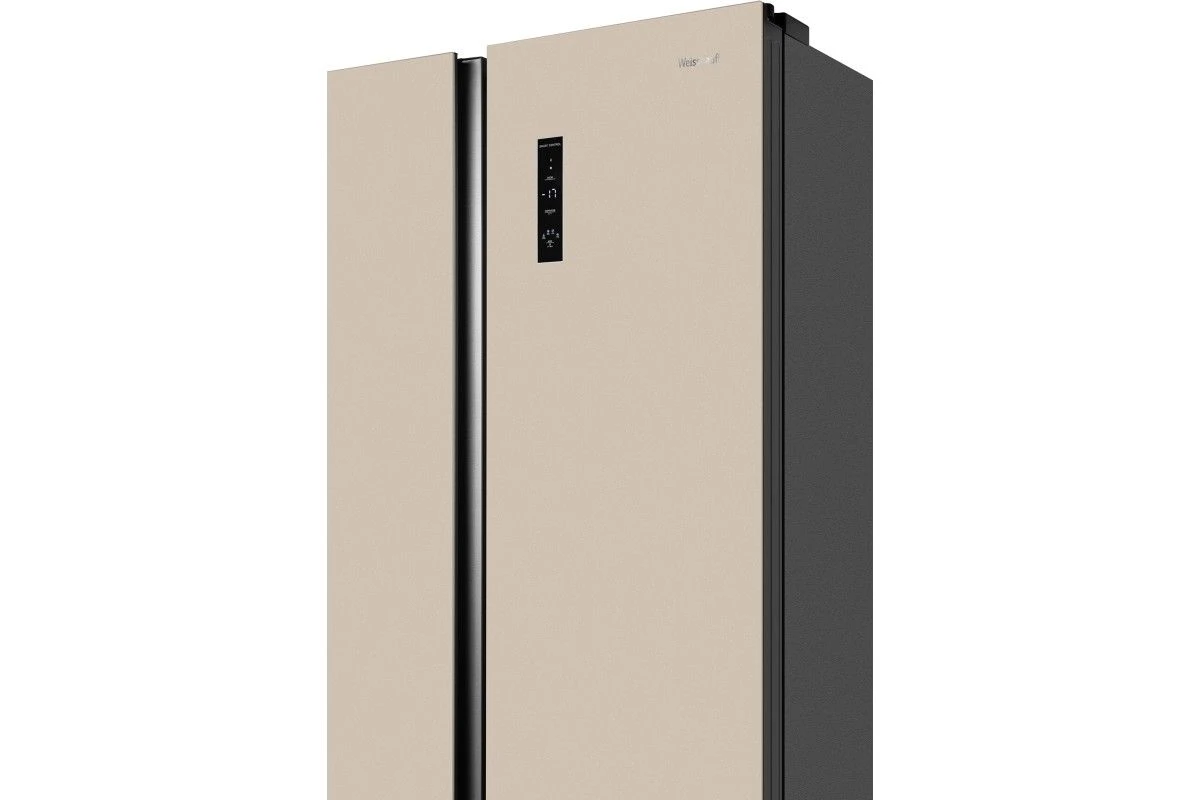 Отдельностоящий холодильник с инвертором Weissgauff WSBS 550 BEG Inverter NoFrost
