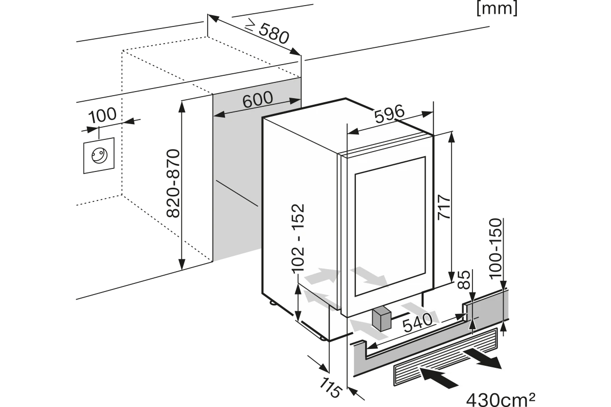 Винный холодильник Miele KWT 6322 UG-1