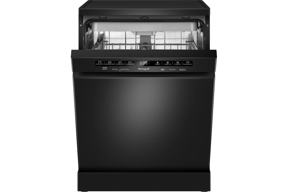 Посудомоечная машина Weissgauff DW 6038 D Dual Wash Black