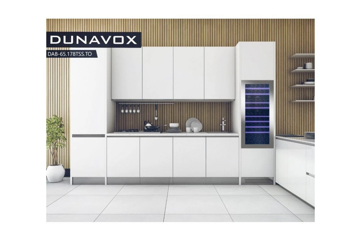 Винный шкаф Dunavox DAB-65.178TSS.TO