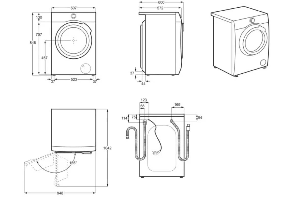 Стиральная машина Electrolux EW8F1R48B