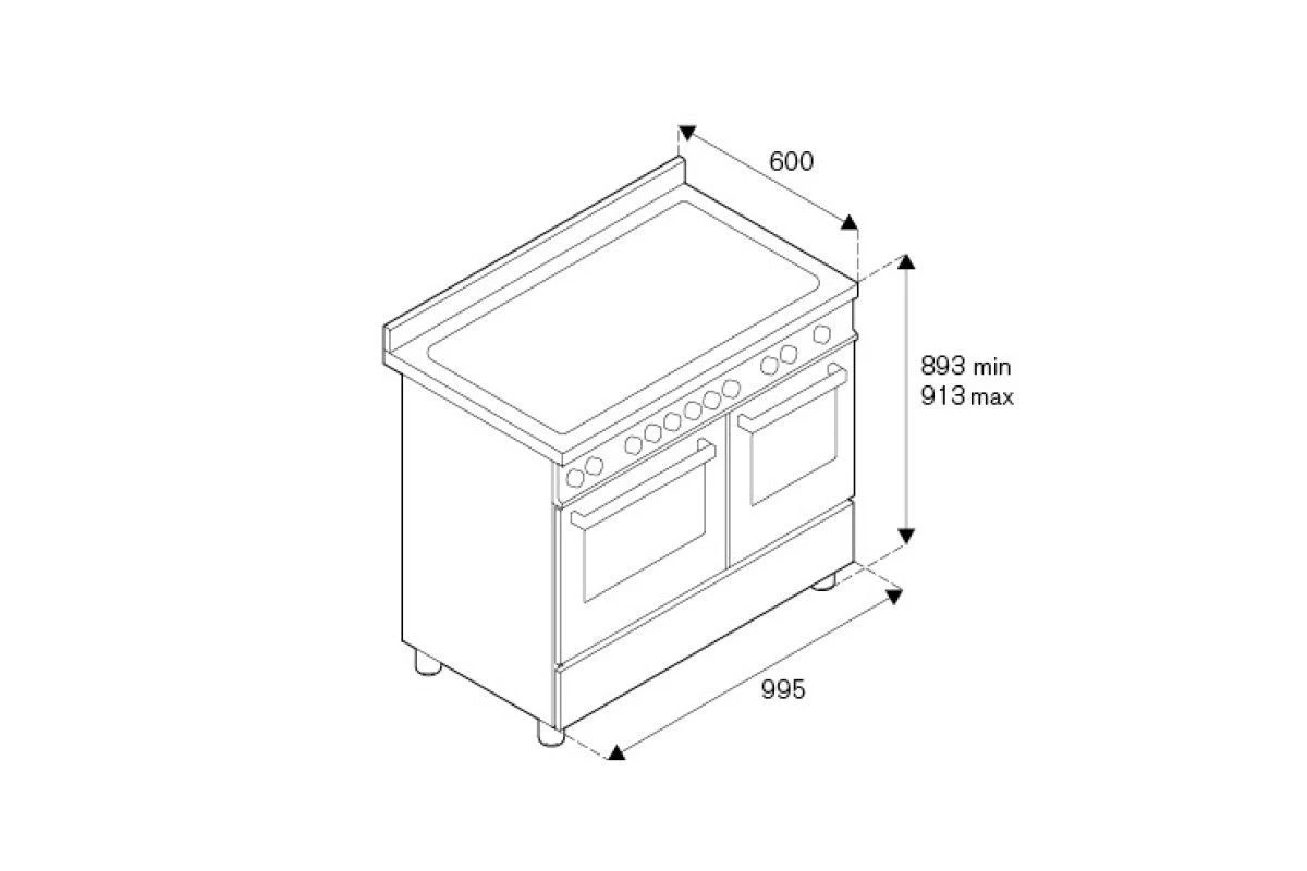Варочный центр Bertazzoni HER106L2ENET
