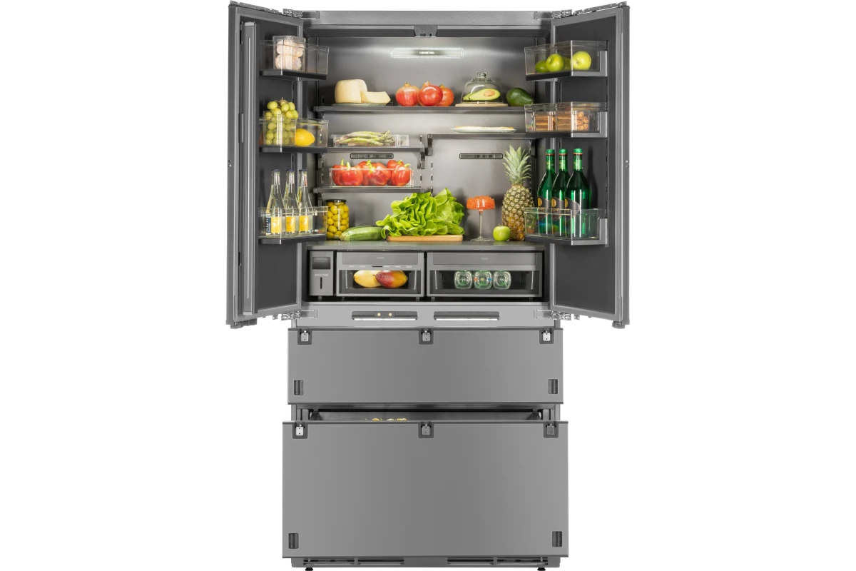 Встраиваемый холодильник Hiberg S-RFQ 800 FB inverter (French door)