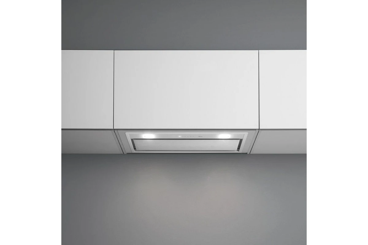 Вытяжка Falmec Design GRUPPO INCASSO MURANO 50 inox vetro bianco (800)