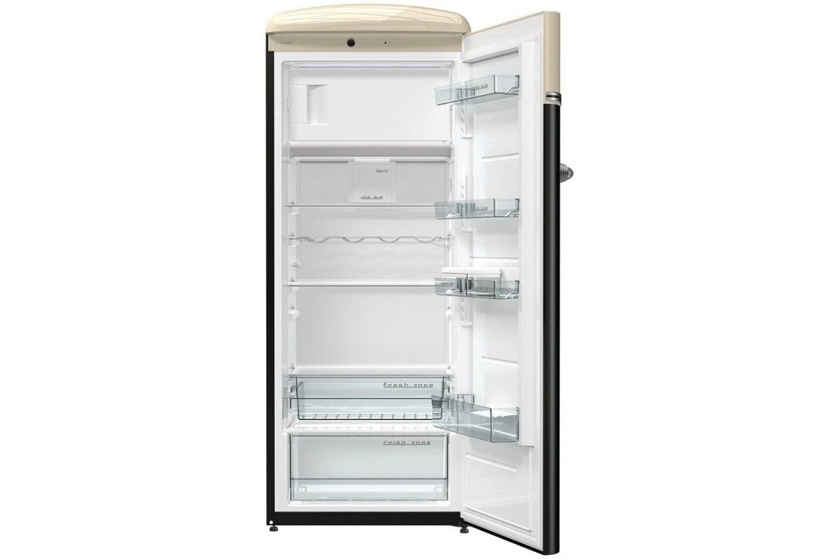 Отдельностоящий однокамерный холодильник Gorenje OBRB153BK